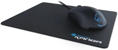 ROCCAT Lua Tri-Button Maus und Kanga Mini Cloth Mousepad Gaming Zubehoer Produktbild